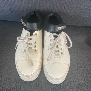Worn chanel sneakers